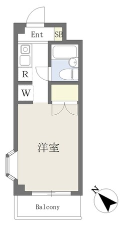 第二清水マンションの物件間取画像